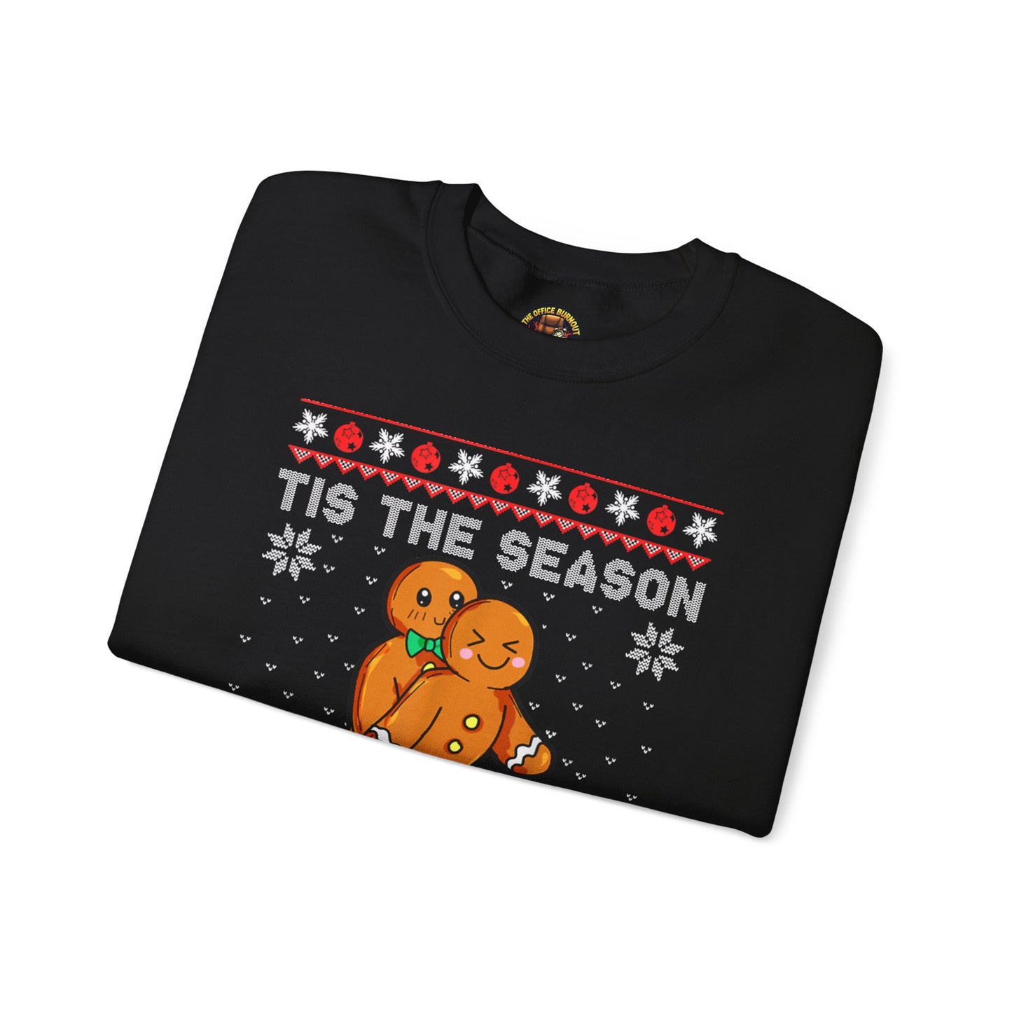 “’Tis the Season to Be Naughty” Sweater — The Gingerbread Gone Wild Edition