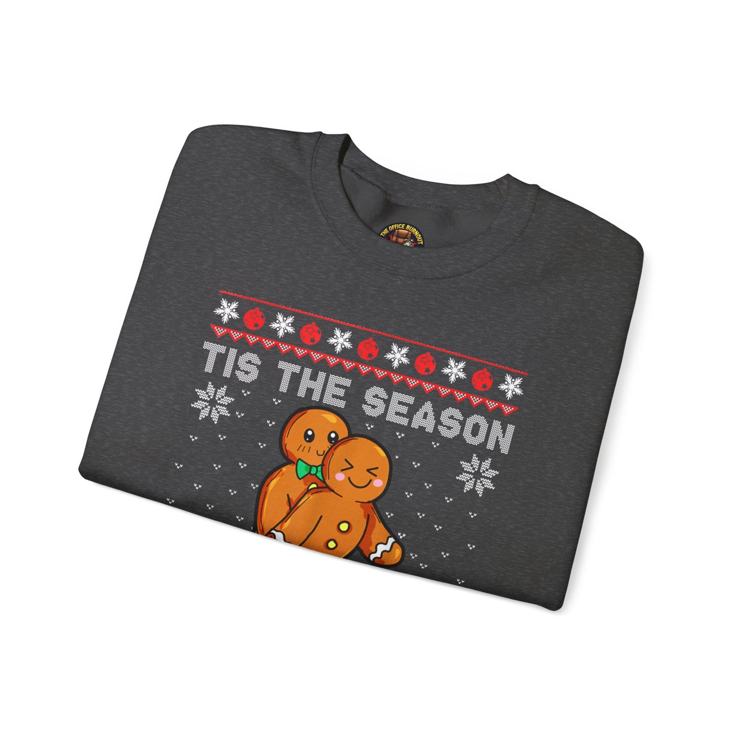 “’Tis the Season to Be Naughty” Sweater — The Gingerbread Gone Wild Edition