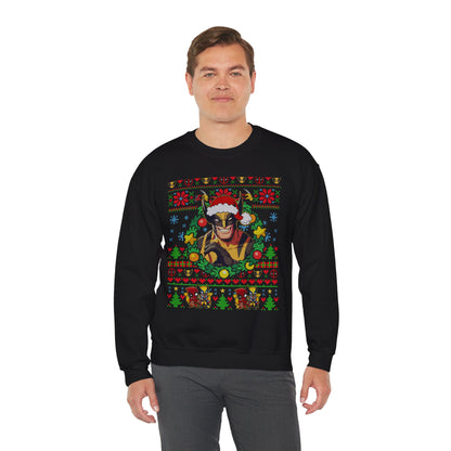 Deadpool & Wolverine “Merry Chaos” Sweatshirt