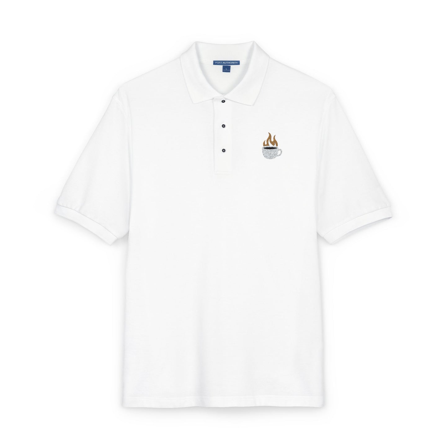 The Burnout Polo — Corporate Calm, Internal Chaos