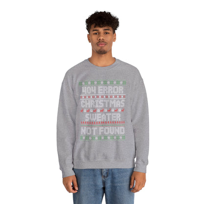 “404 Error: Christmas Sweater Not Found” — The Glitch in the Holiday Matrix