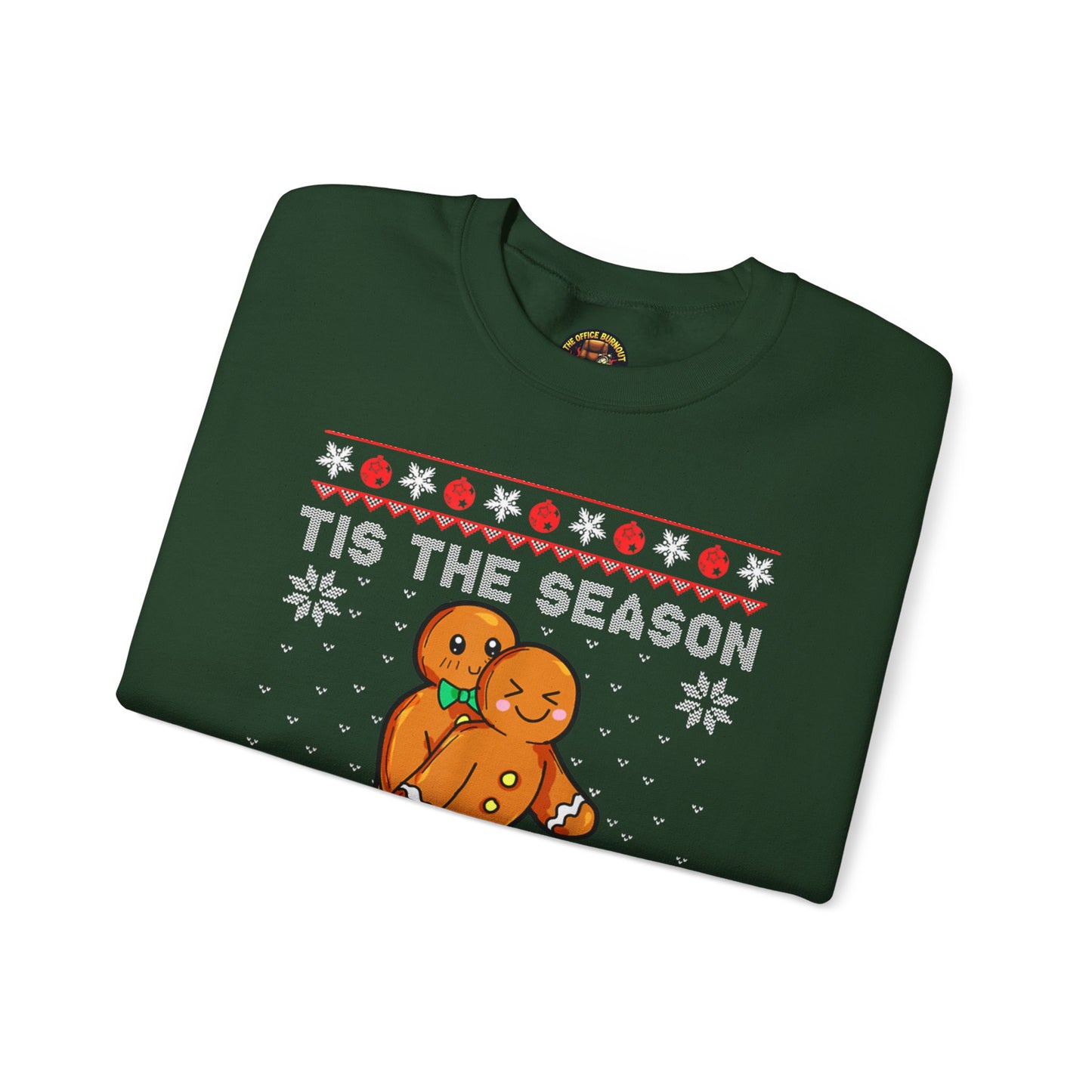 “’Tis the Season to Be Naughty” Sweater — The Gingerbread Gone Wild Edition