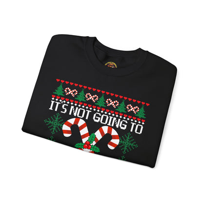 “It’s Not Going to Lick Itself” Ugly Christmas Sweater — The Naughty List Edition