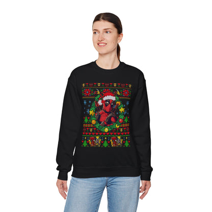 Deadpool & Wolverine “Merry Chaos” Sweatshirt