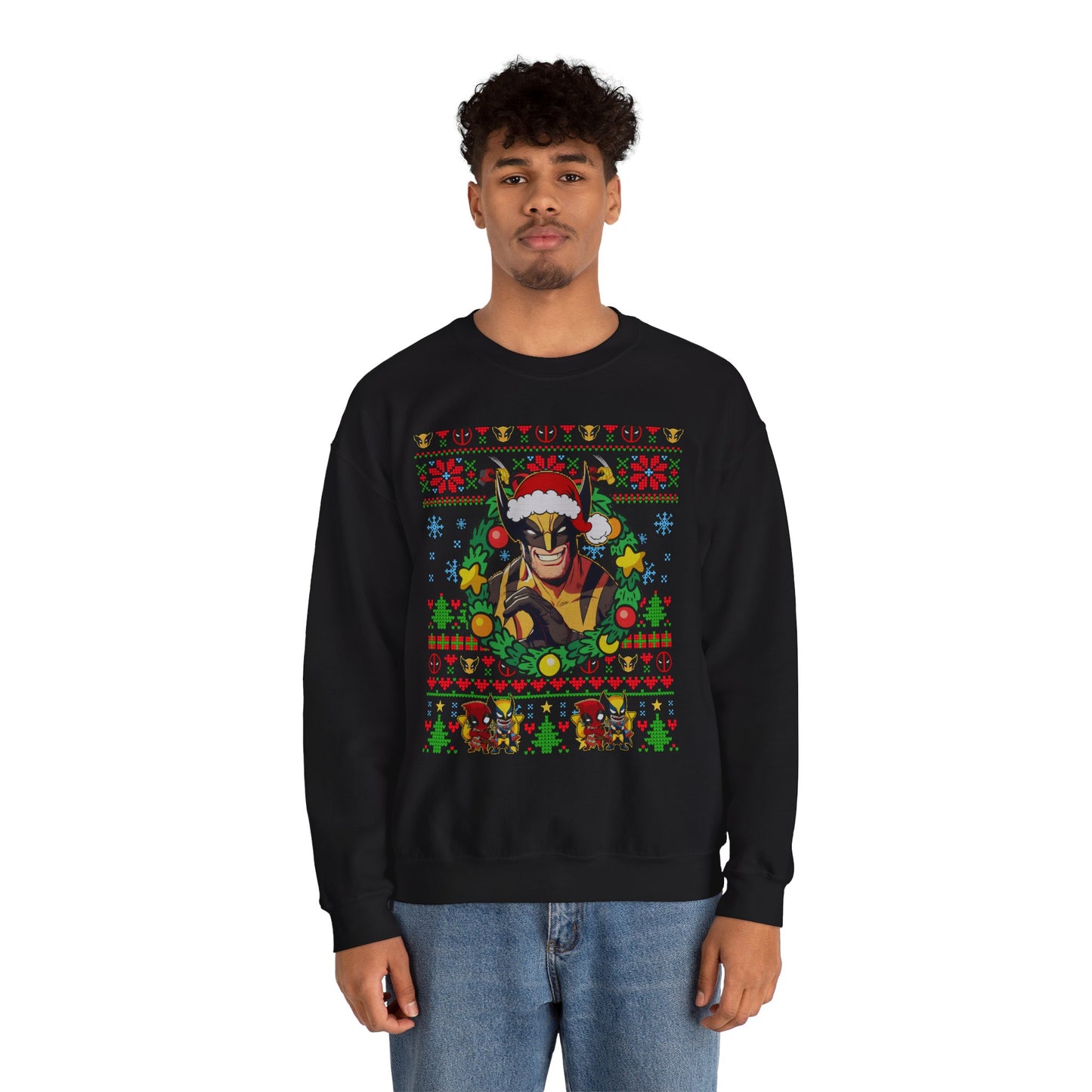 Deadpool & Wolverine “Merry Chaos” Sweatshirt