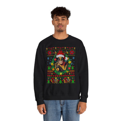 Deadpool & Wolverine “Merry Chaos” Sweatshirt