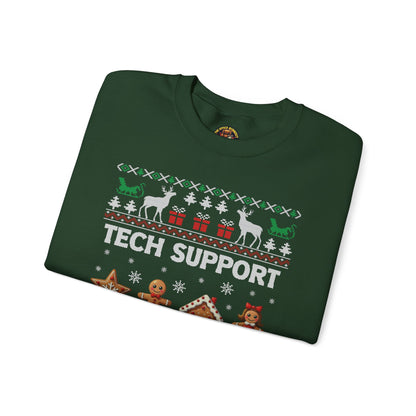 “Tech Support: I’m Here to Delete Your Cookies” Sweater — The Nerdy Nice List Edition