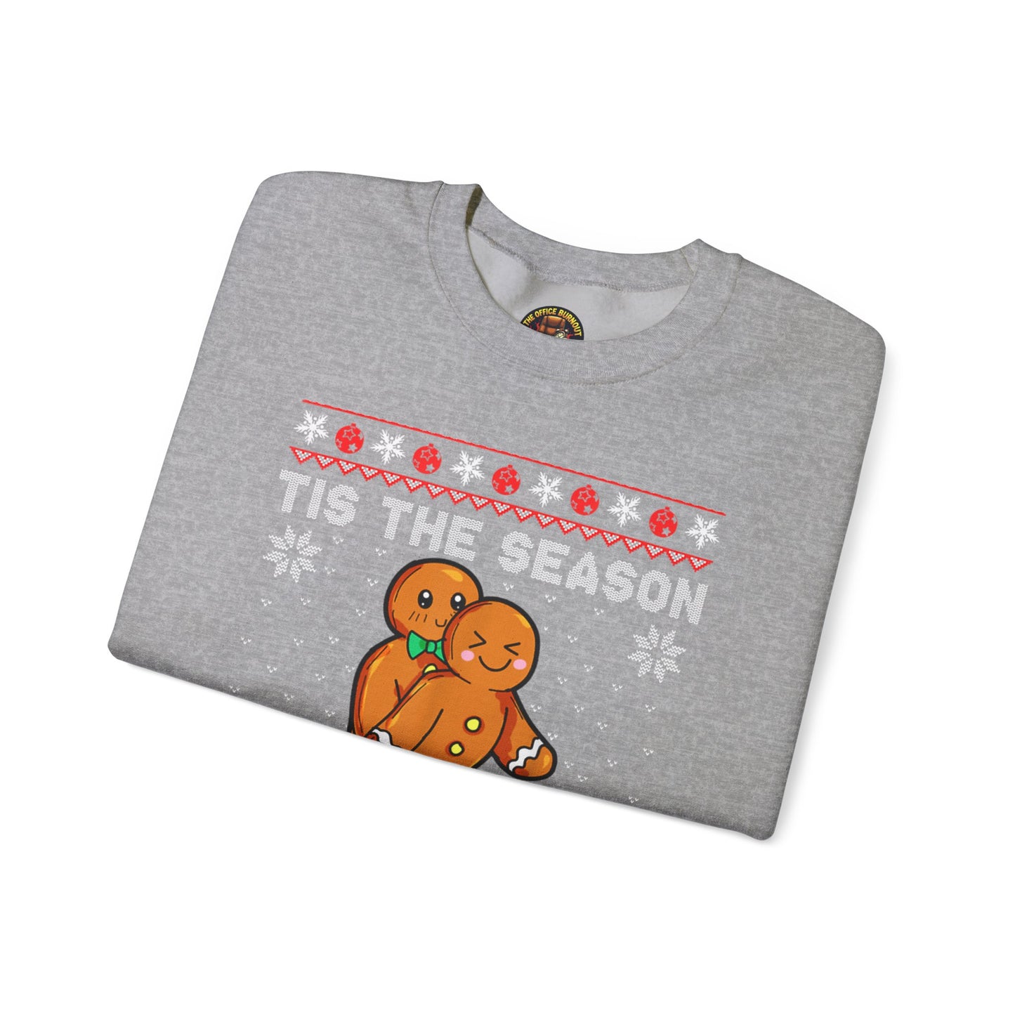 “’Tis the Season to Be Naughty” Sweater — The Gingerbread Gone Wild Edition