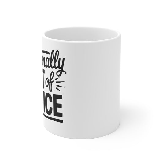 “Emotionally Out of Office” Mug