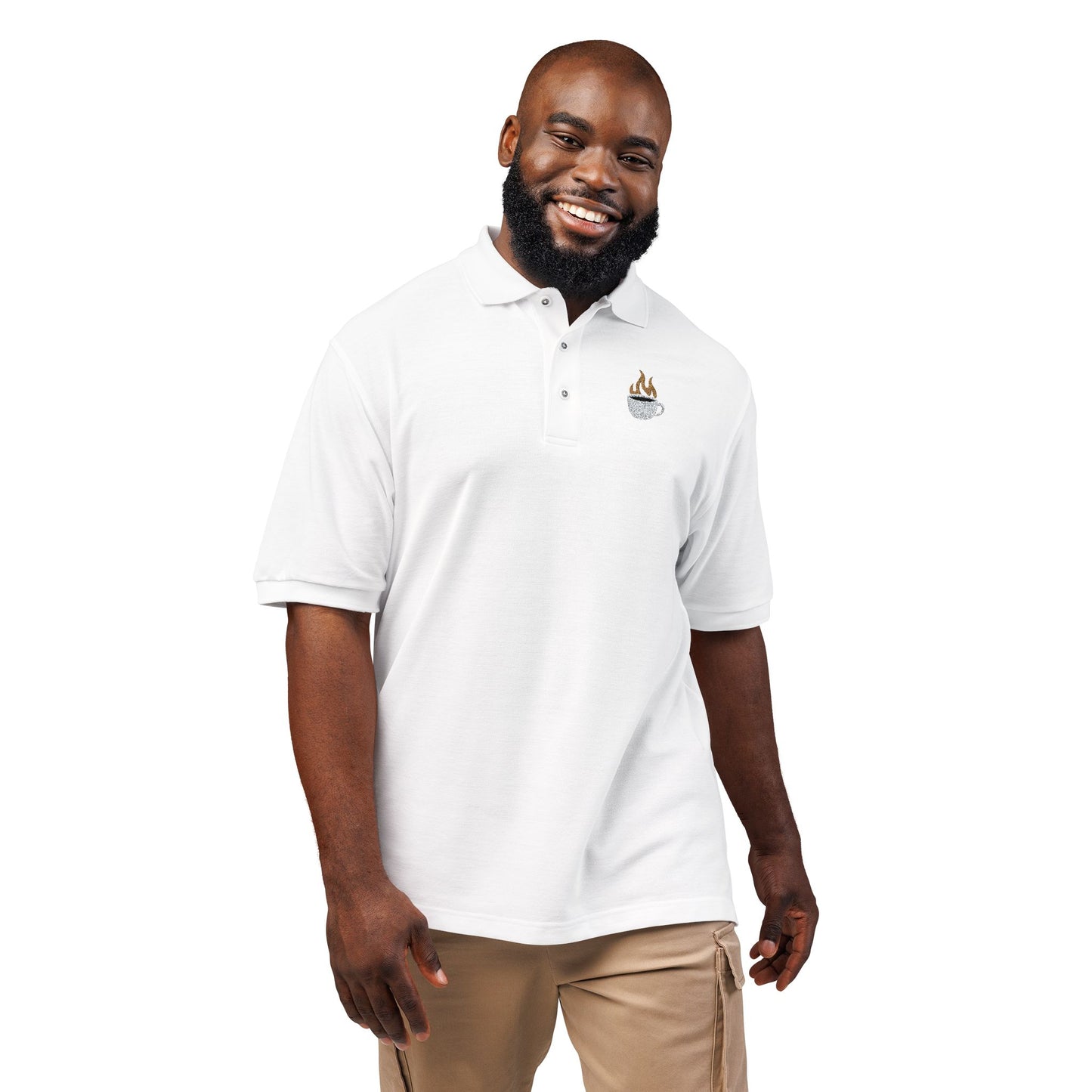 The Burnout Polo — Corporate Calm, Internal Chaos